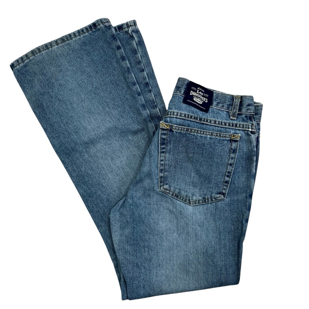 Vintage Lee Dungarees Jeans Women’s Size 11 Wide Leg Flare Baggy